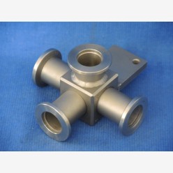 Leybold ISO DN16 KF 4-way fitting